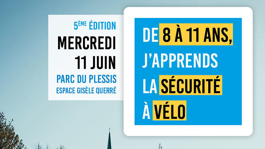 affiche atelier sécurité à vélo