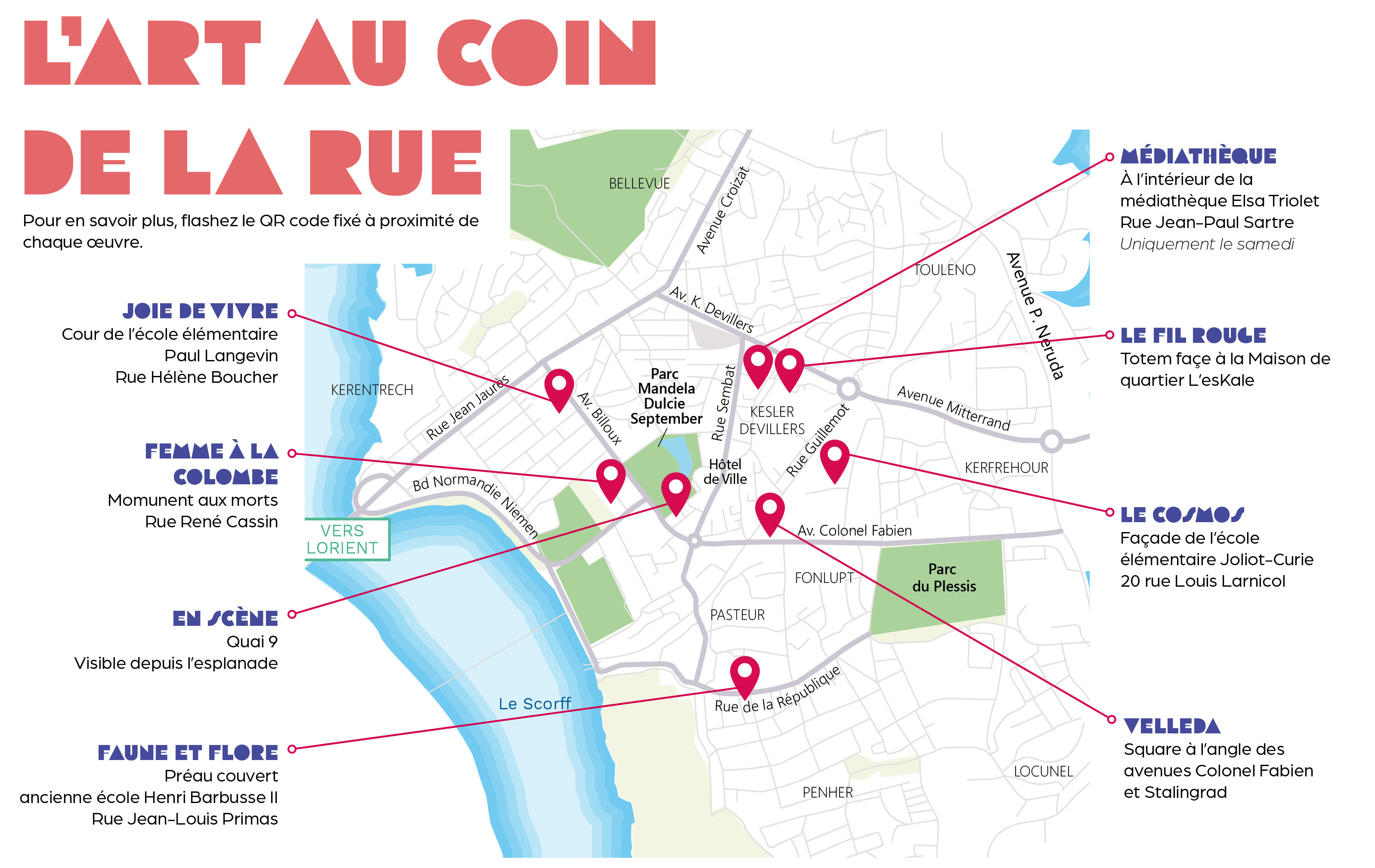 Plan oeuvres espace public