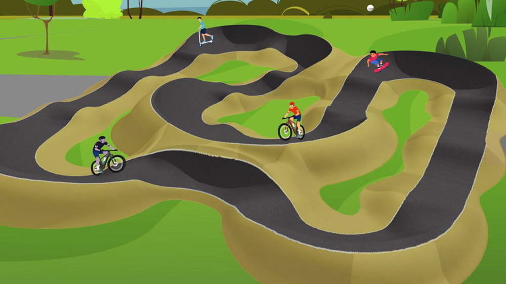 Projet pumptrack budget participatif Lanester 2021