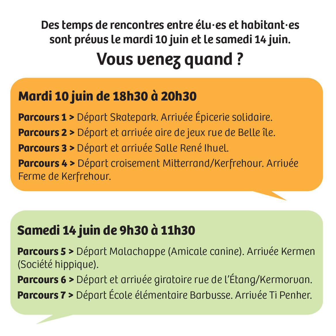 élus à votre rencontre 2025 à Lanester