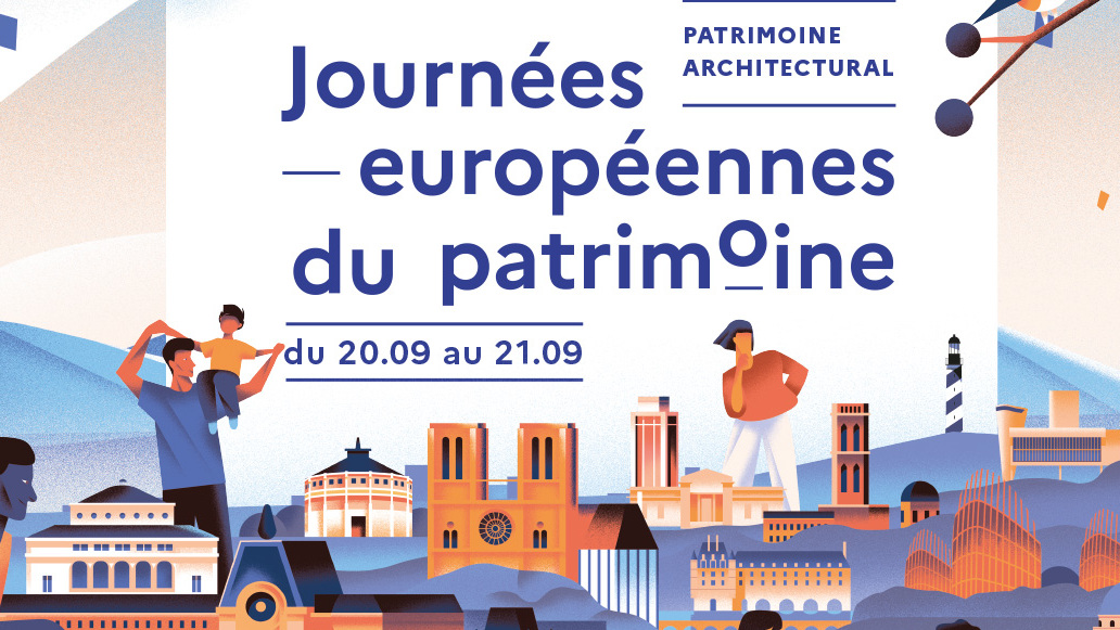 affiche journées du patrimoine 2025