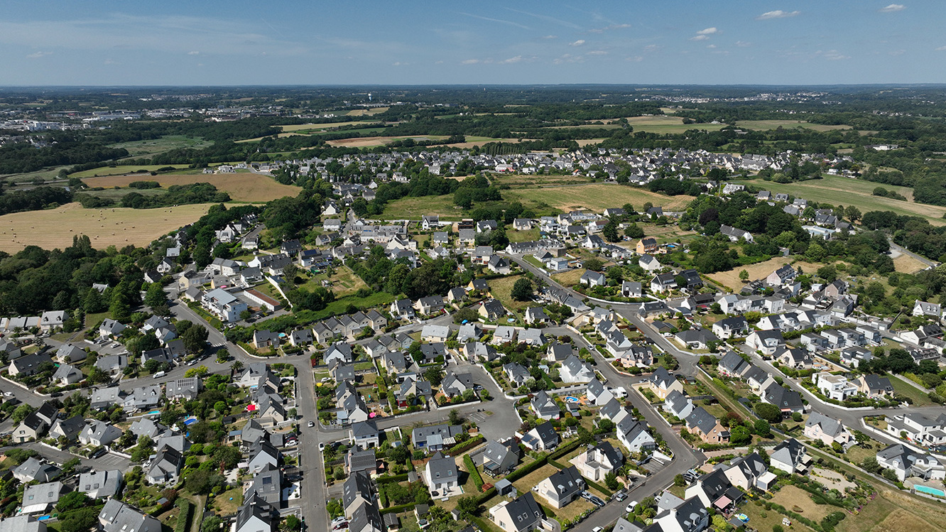 Vu du quartier du bol d'air