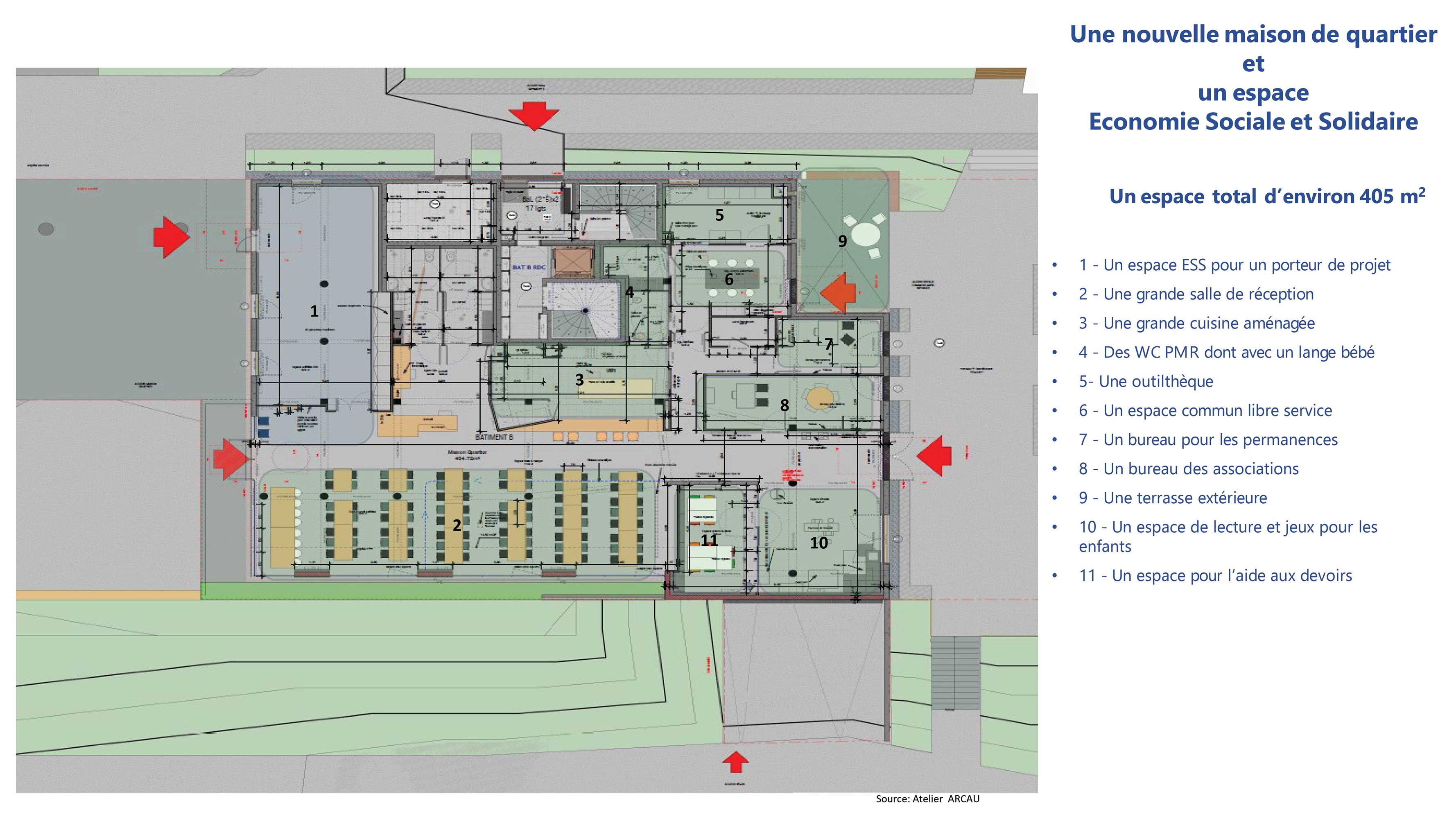Plan intérieur de Kalon