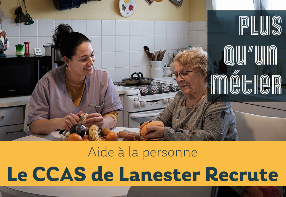 Campagne recrutement CCAS Lanester