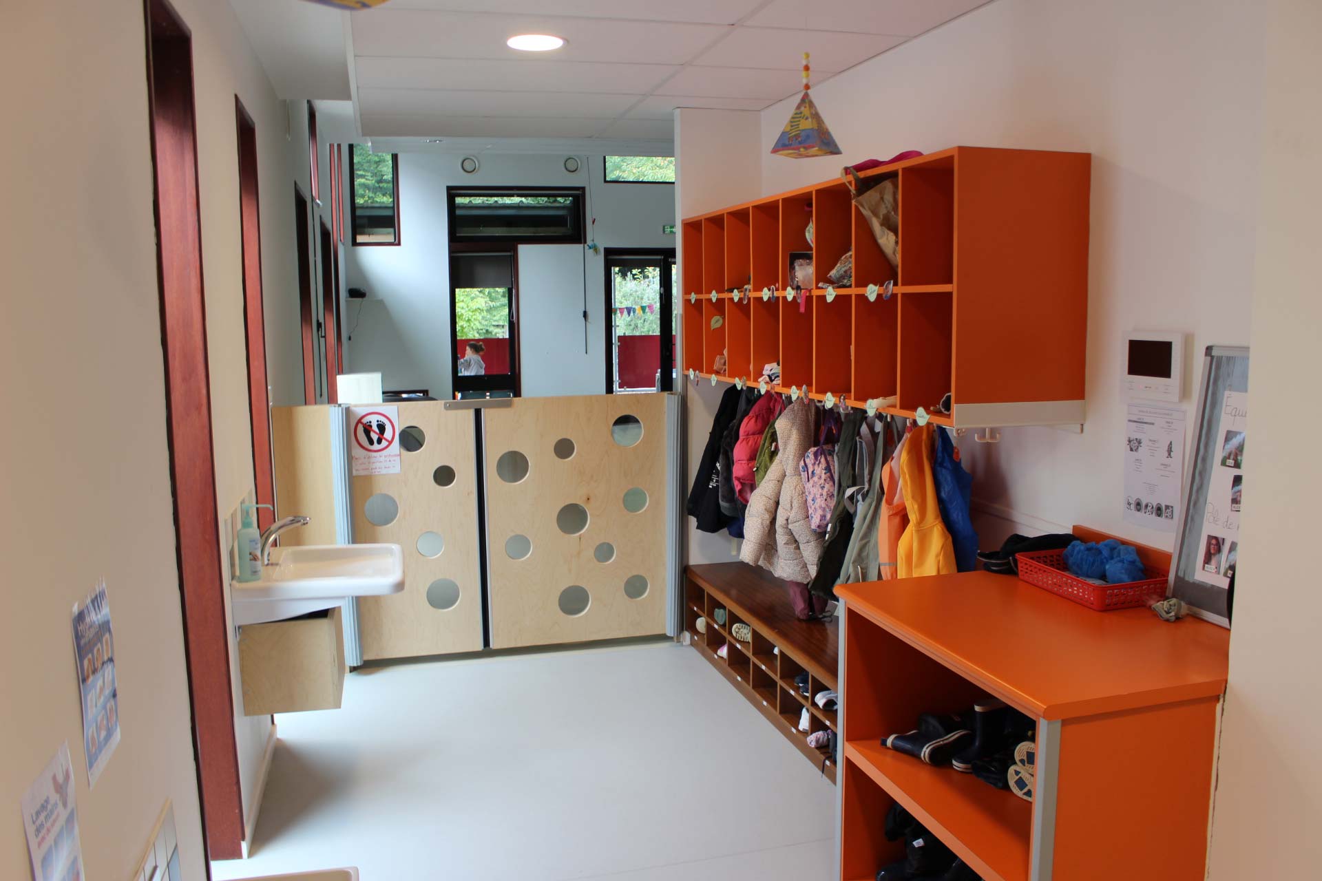 Un espace intérieur du Multi accueil de Lanester