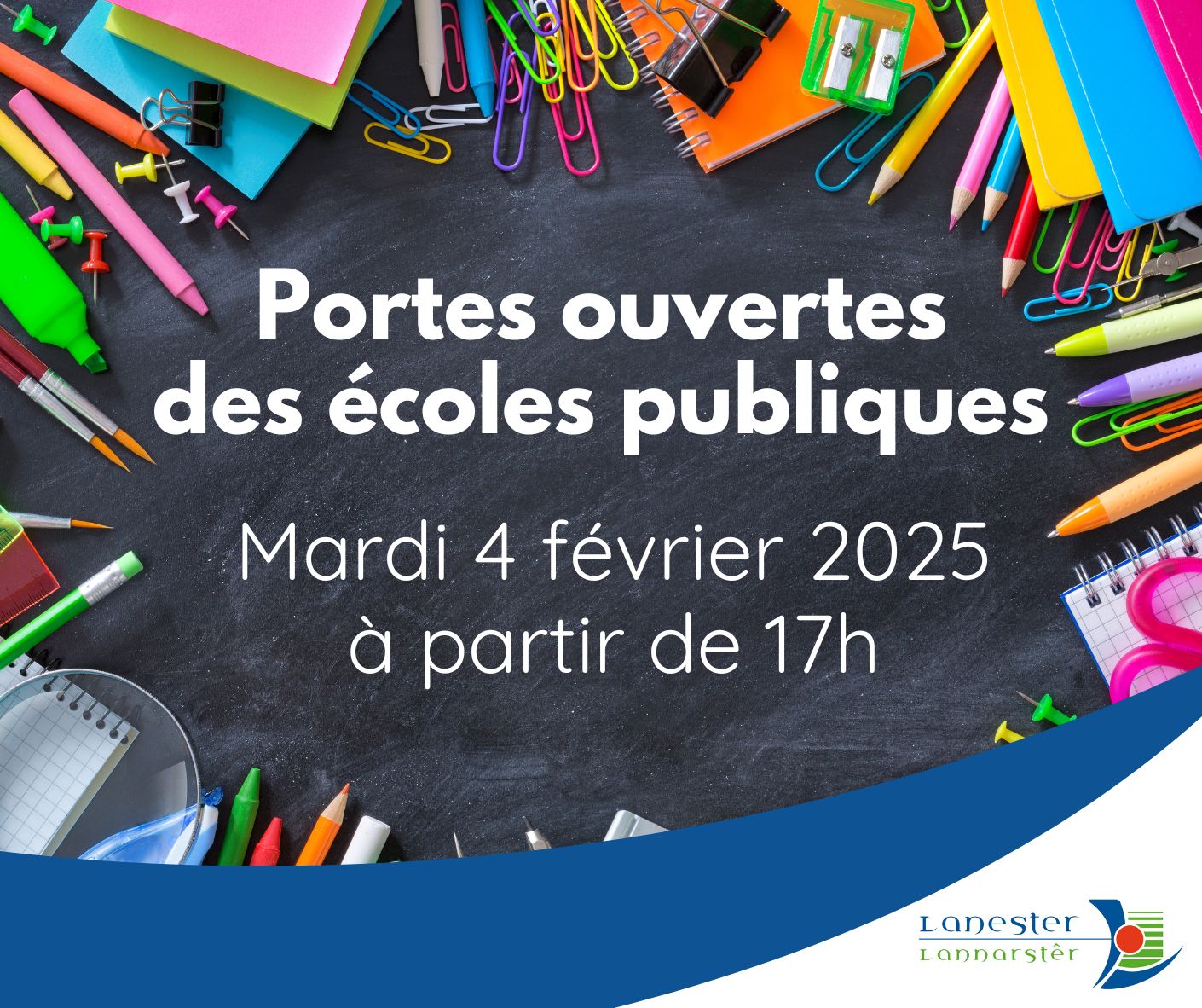 Portes ouvertes écoles publiques Lanester
