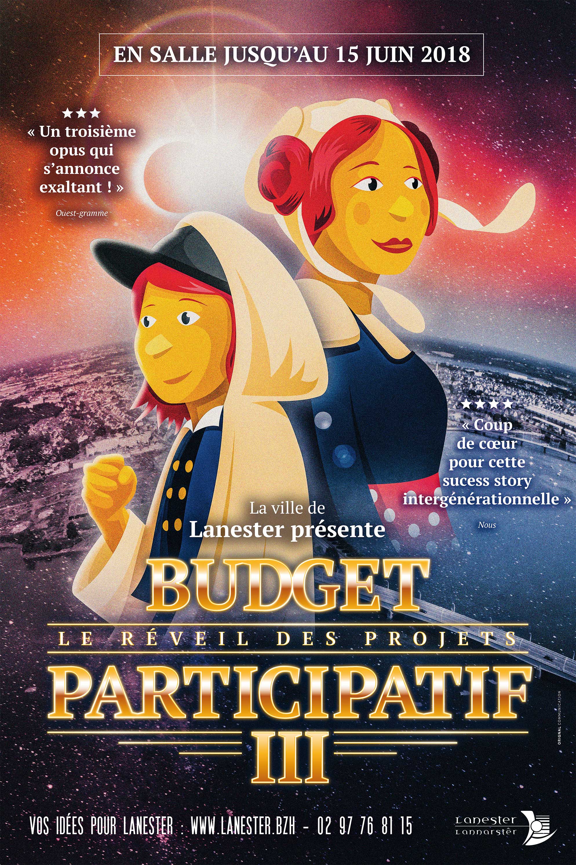 Affiche Budget participatif 2018 Lanester