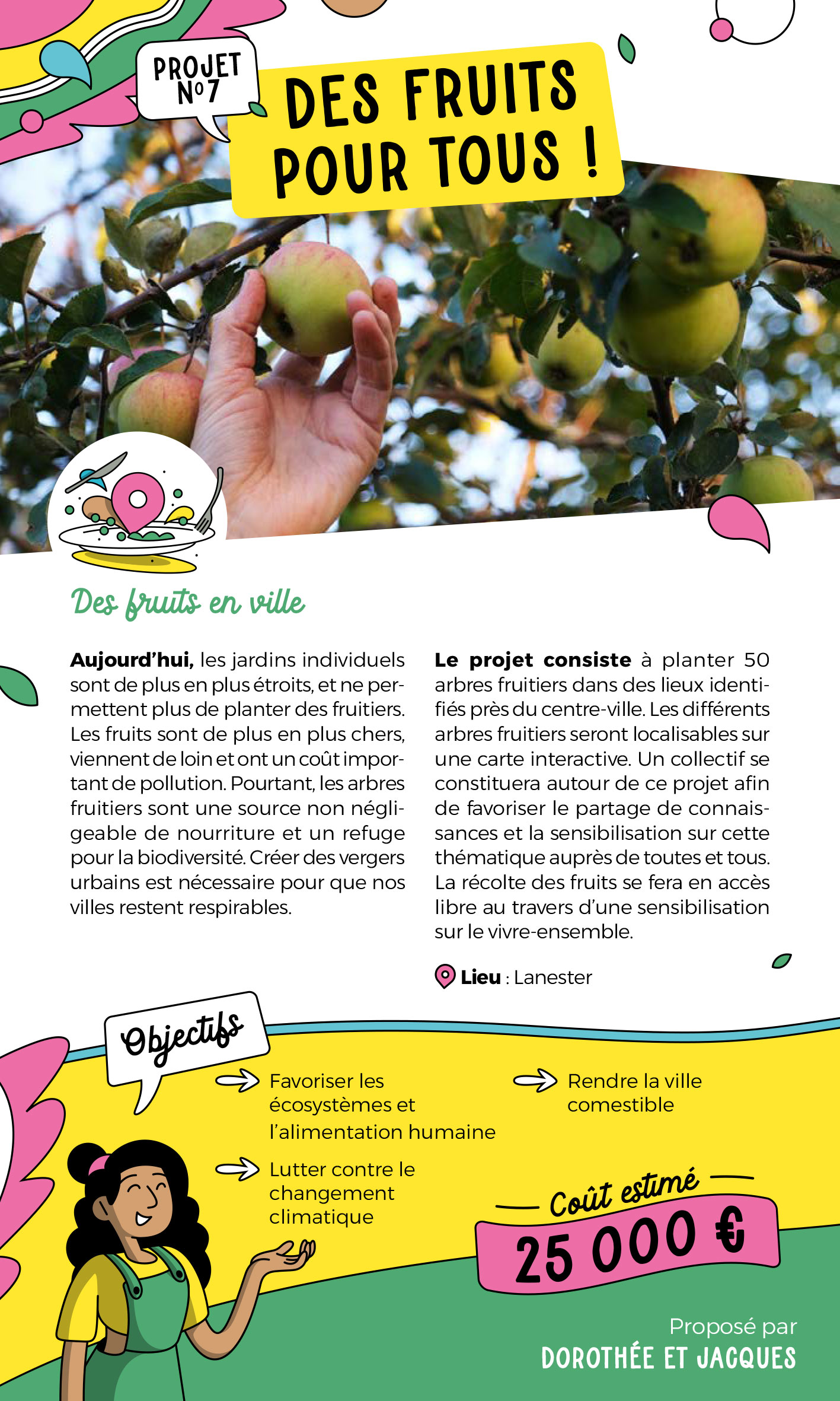 Projet des fruits pour tous