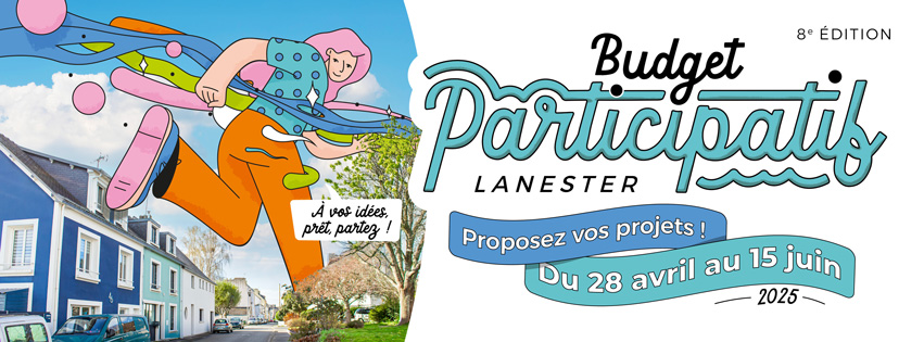 Bandeau Budget Participatif Lanester 2025