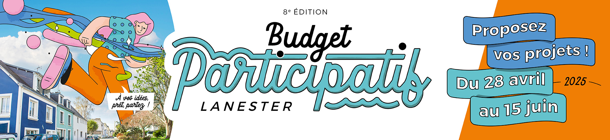 Bandeau Budget Participatif Lanester 2025