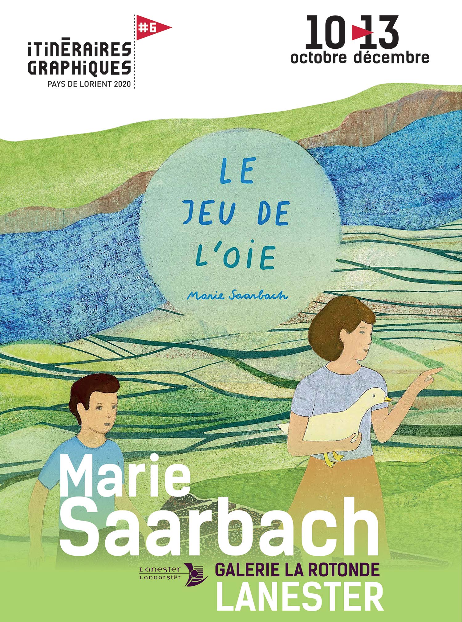 Affiche exposition Marie Saarbach