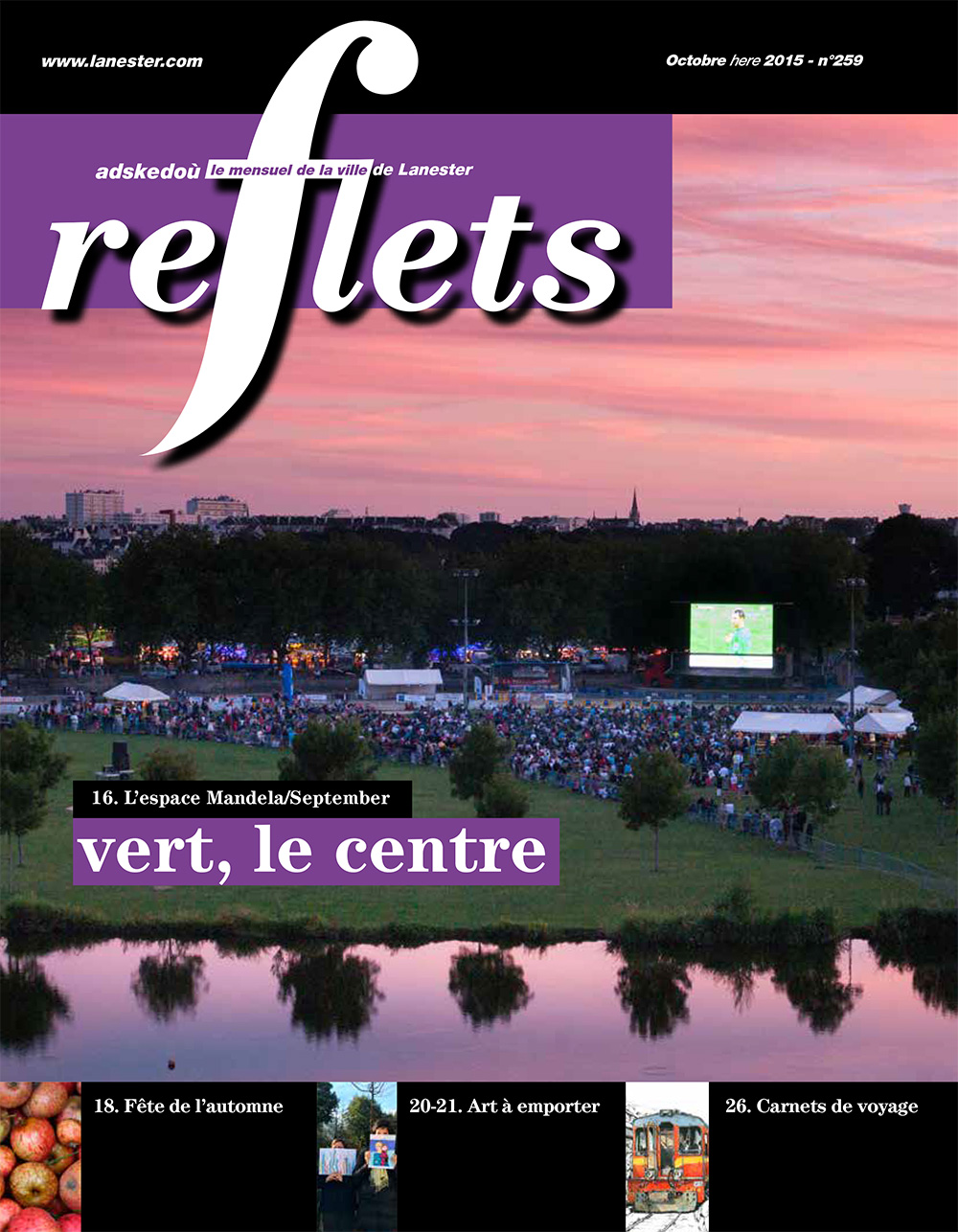 Reflets n°259 - octobre 2015