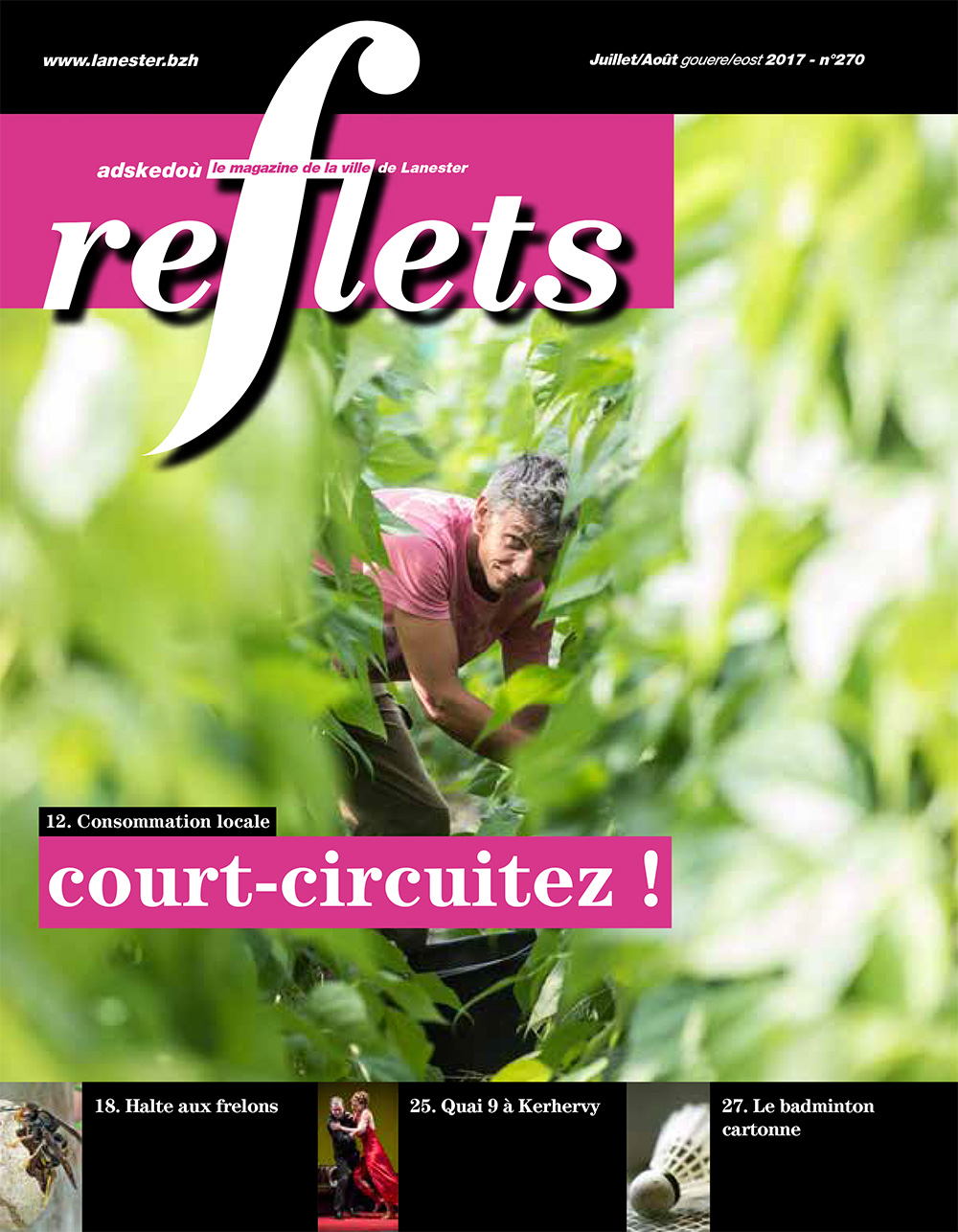 Reflets n°270 - juillet/août 2017