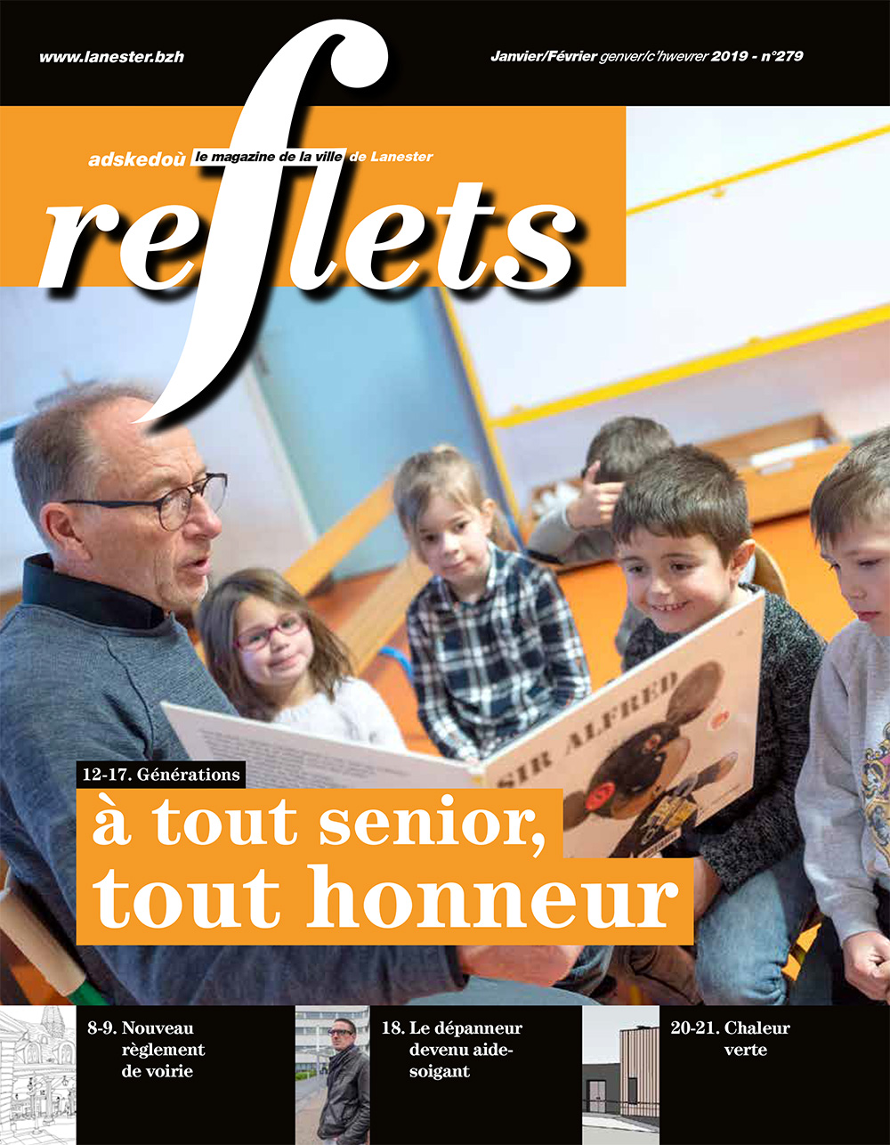 Reflets n°279 - janvier/février 2019