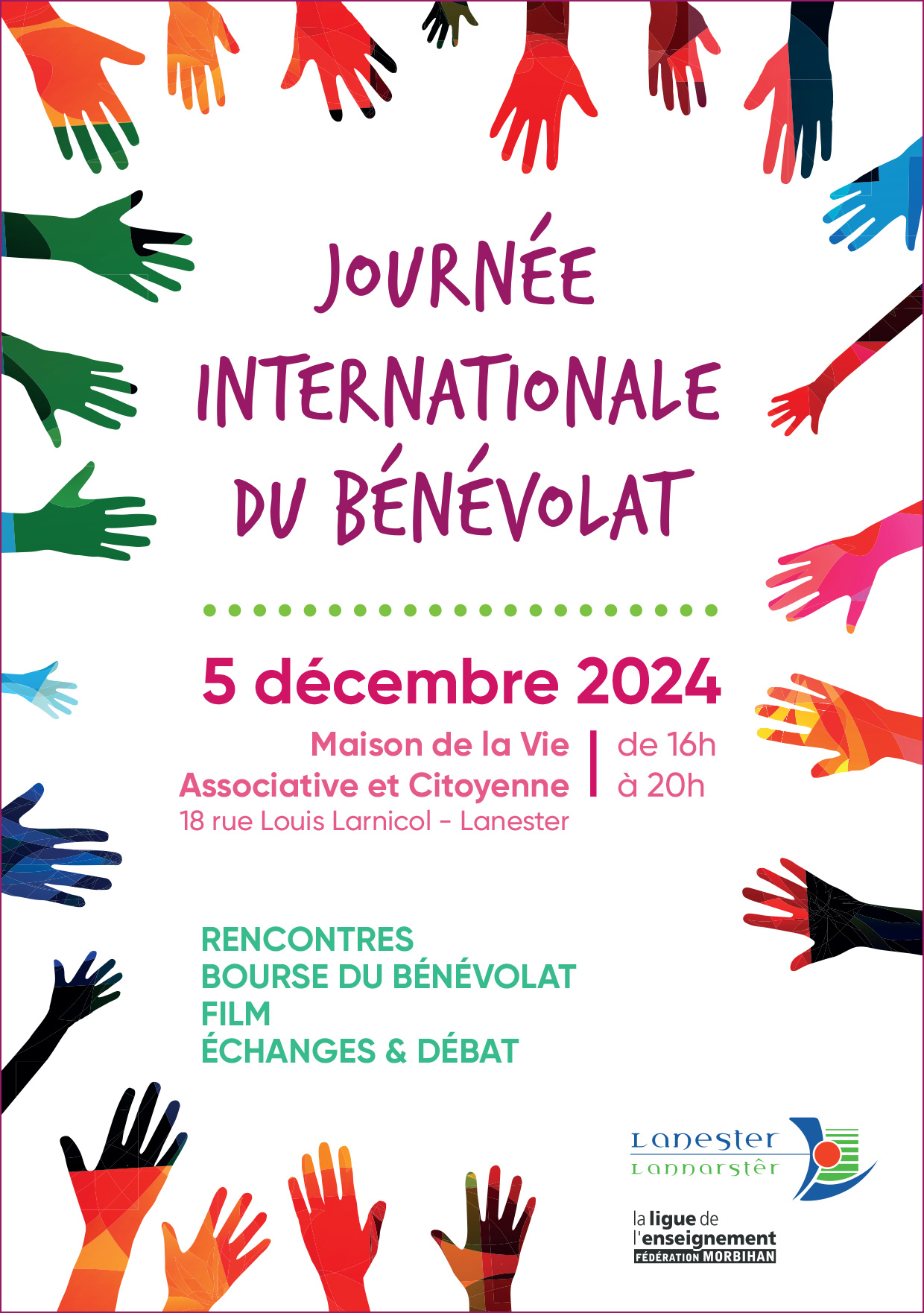 Journée du bénévolat 2024 Lanester