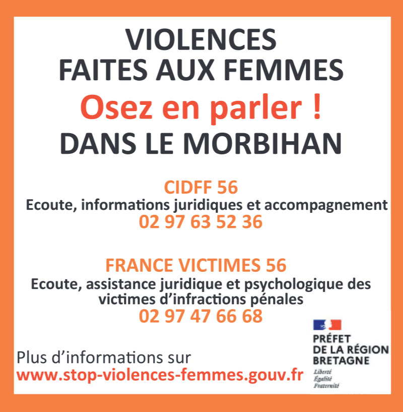 Infos violences femmes morbihan
