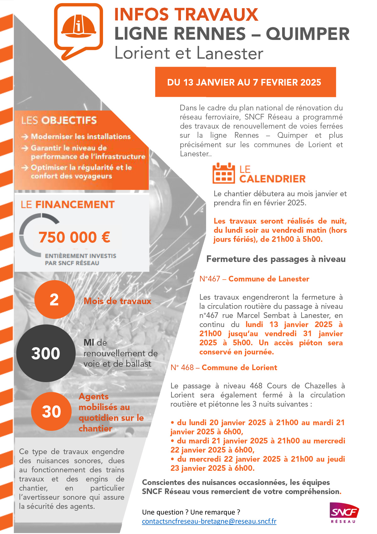 infos travaux sncf