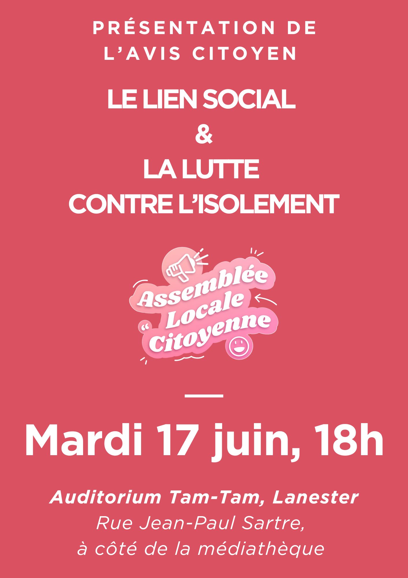 Réunion publique ALC Lanester