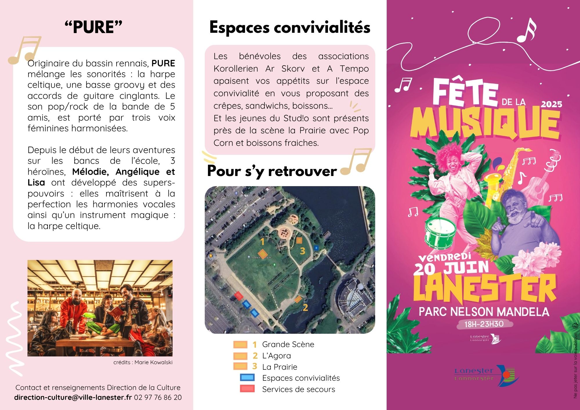 Programme Fête de la musique 2025 à Lanester
