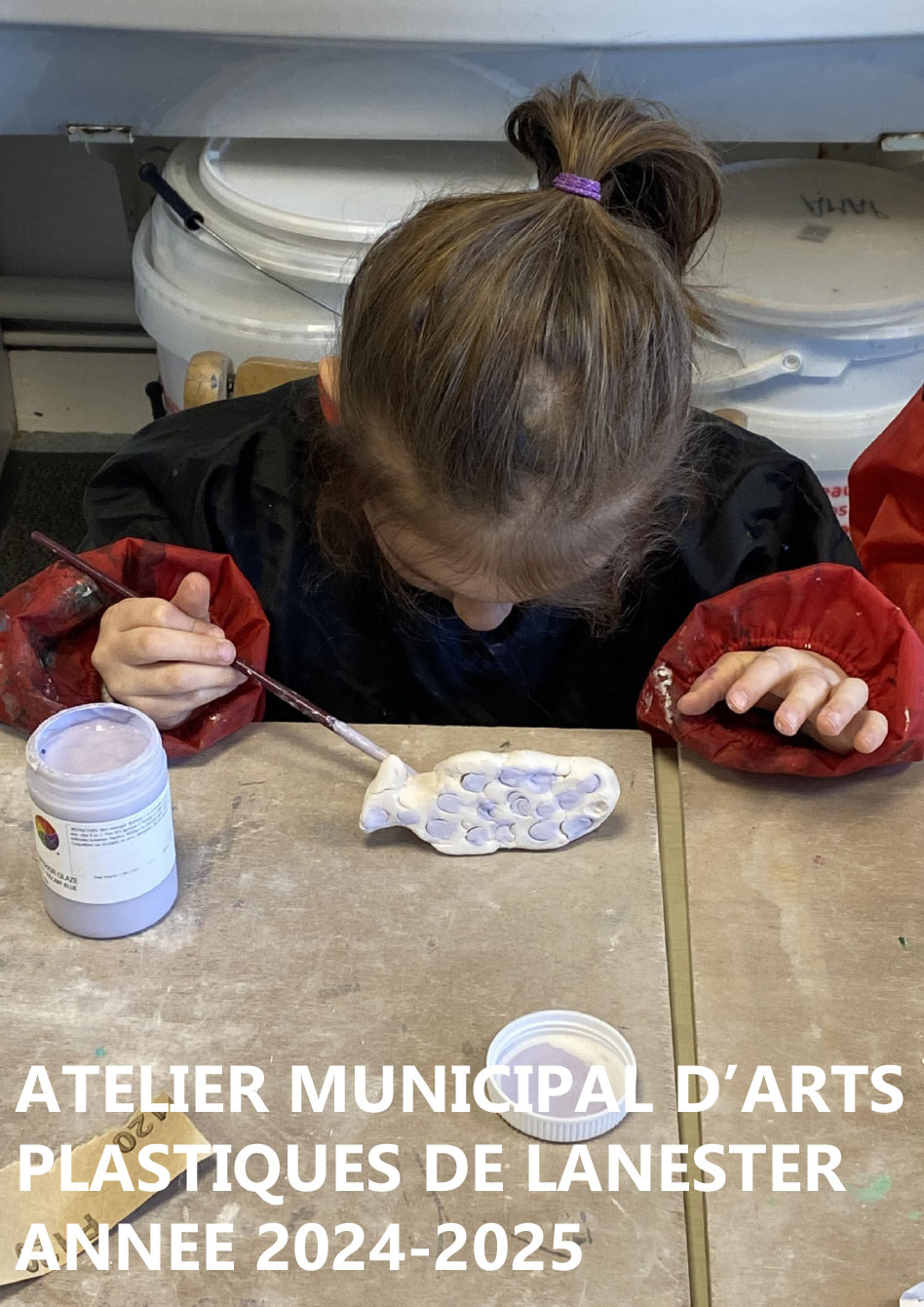 affiche expo atelier municipal d'arts plastiques