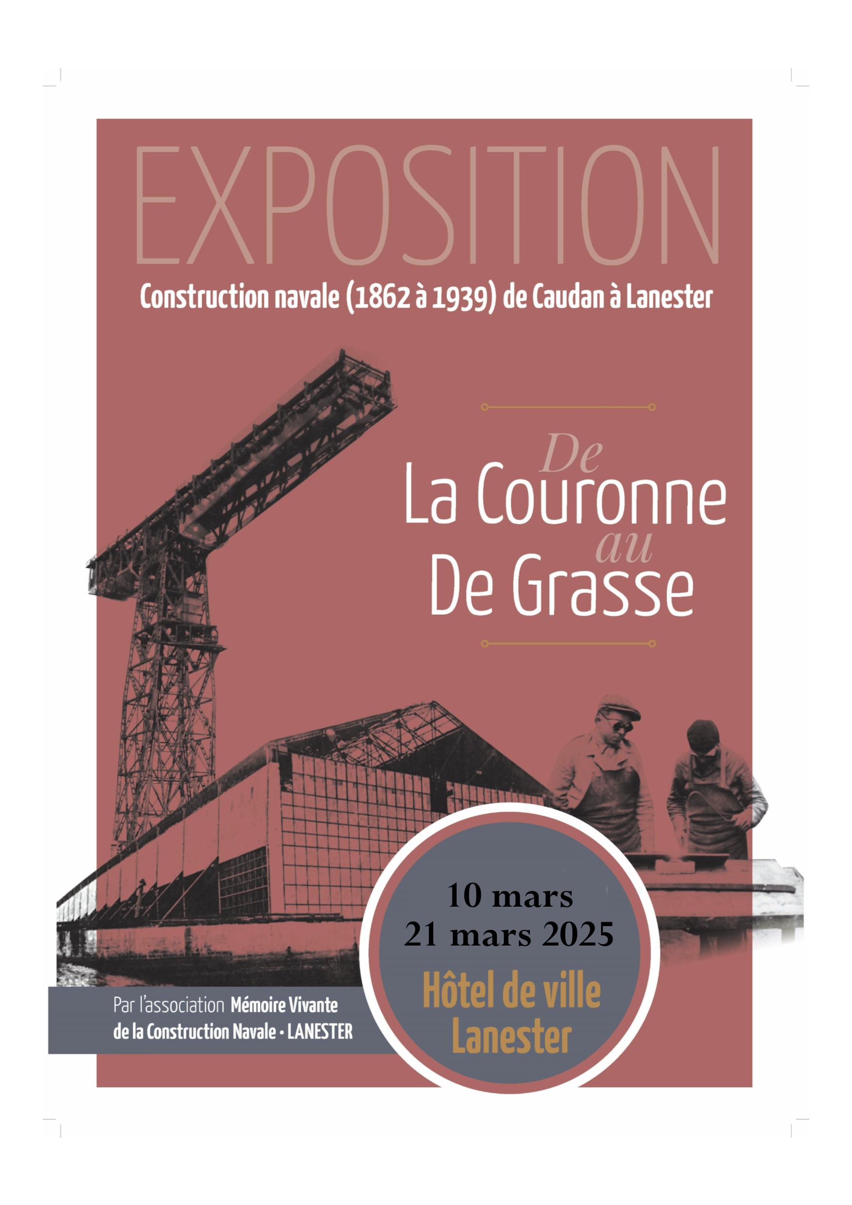 Expo Mémoire vivante de la contruction navale - Lanester