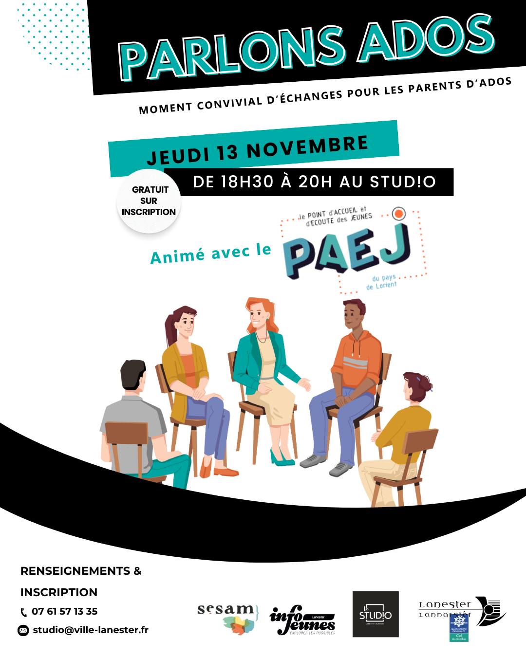 parlons ados au Studio