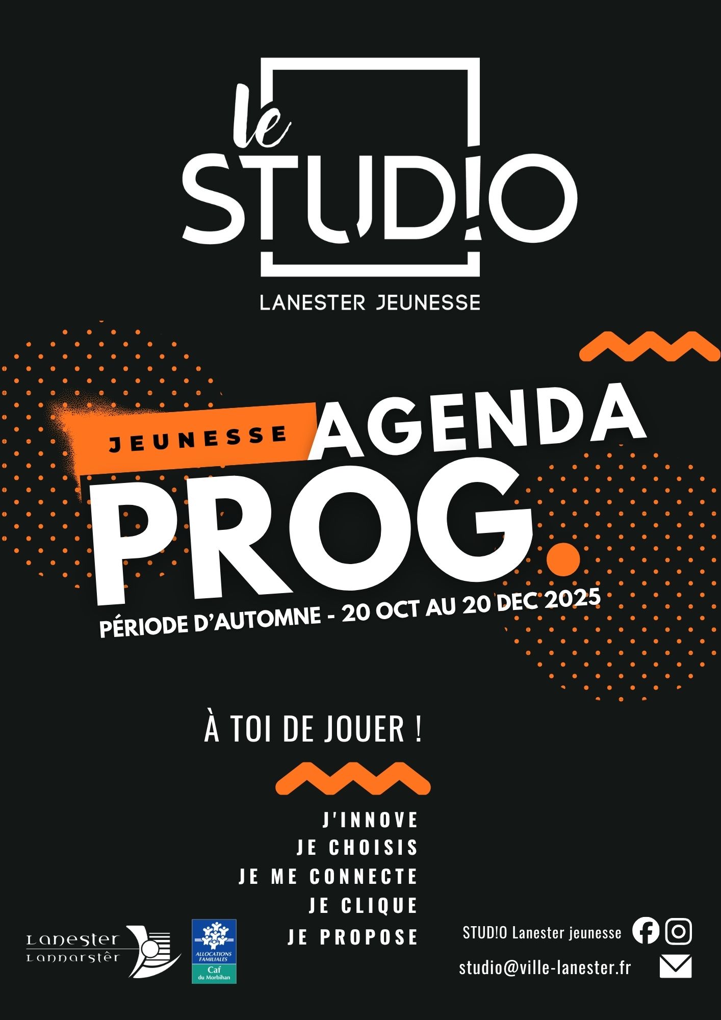 Programme vacances STUDIO Lanester