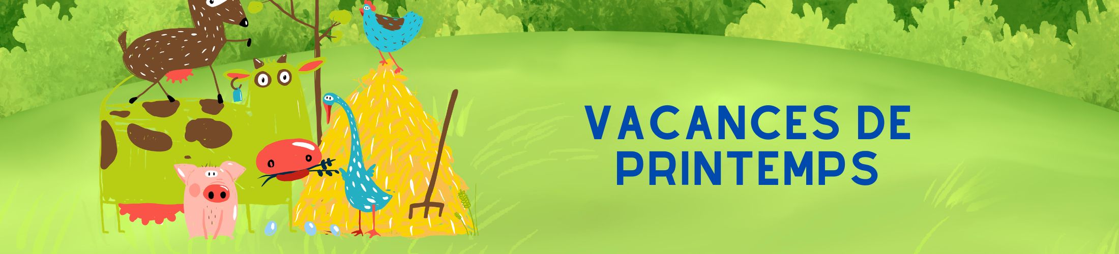 Renvoi vers programme vacances de printemps