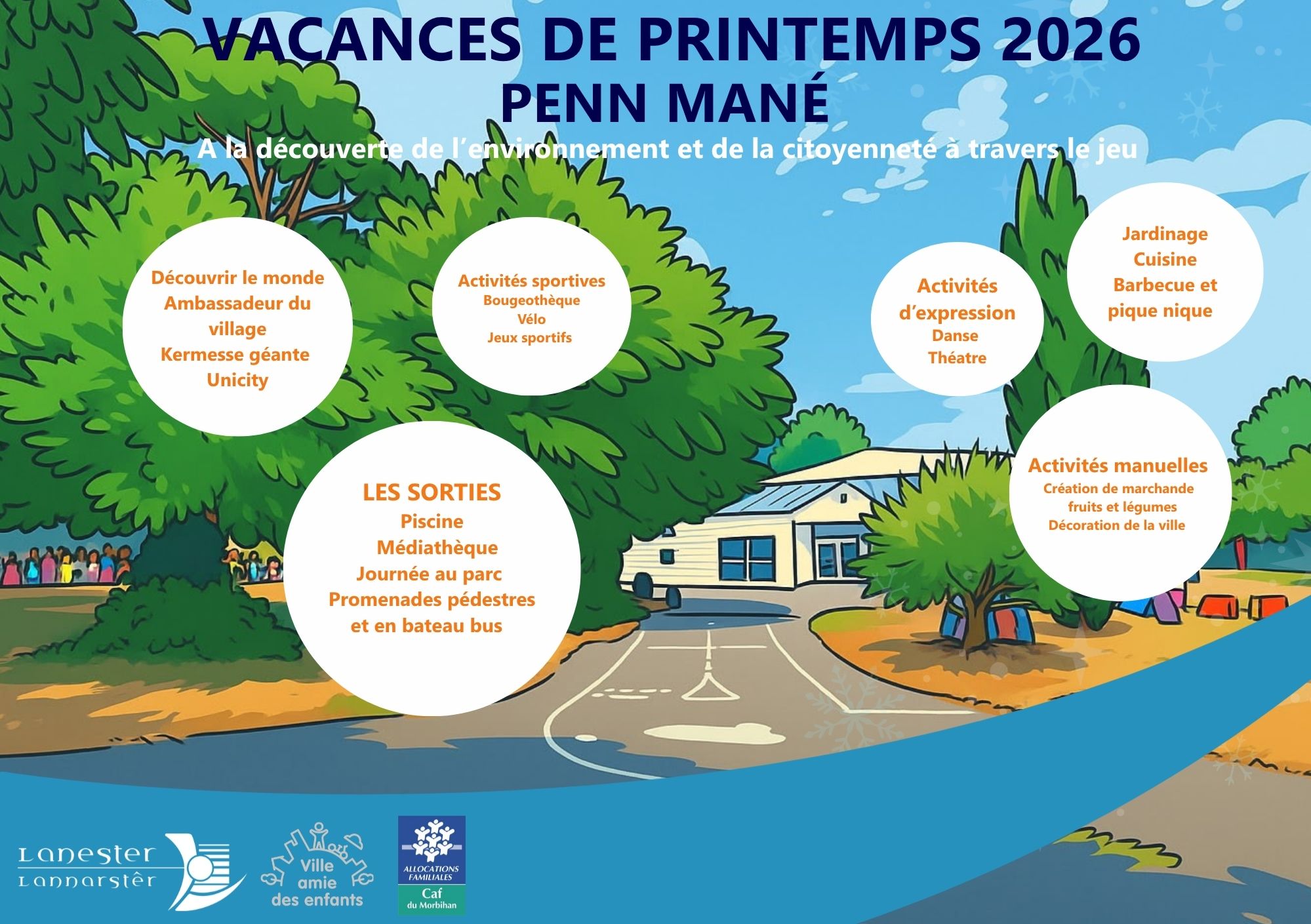 Programme des vacances ALSH Lanester