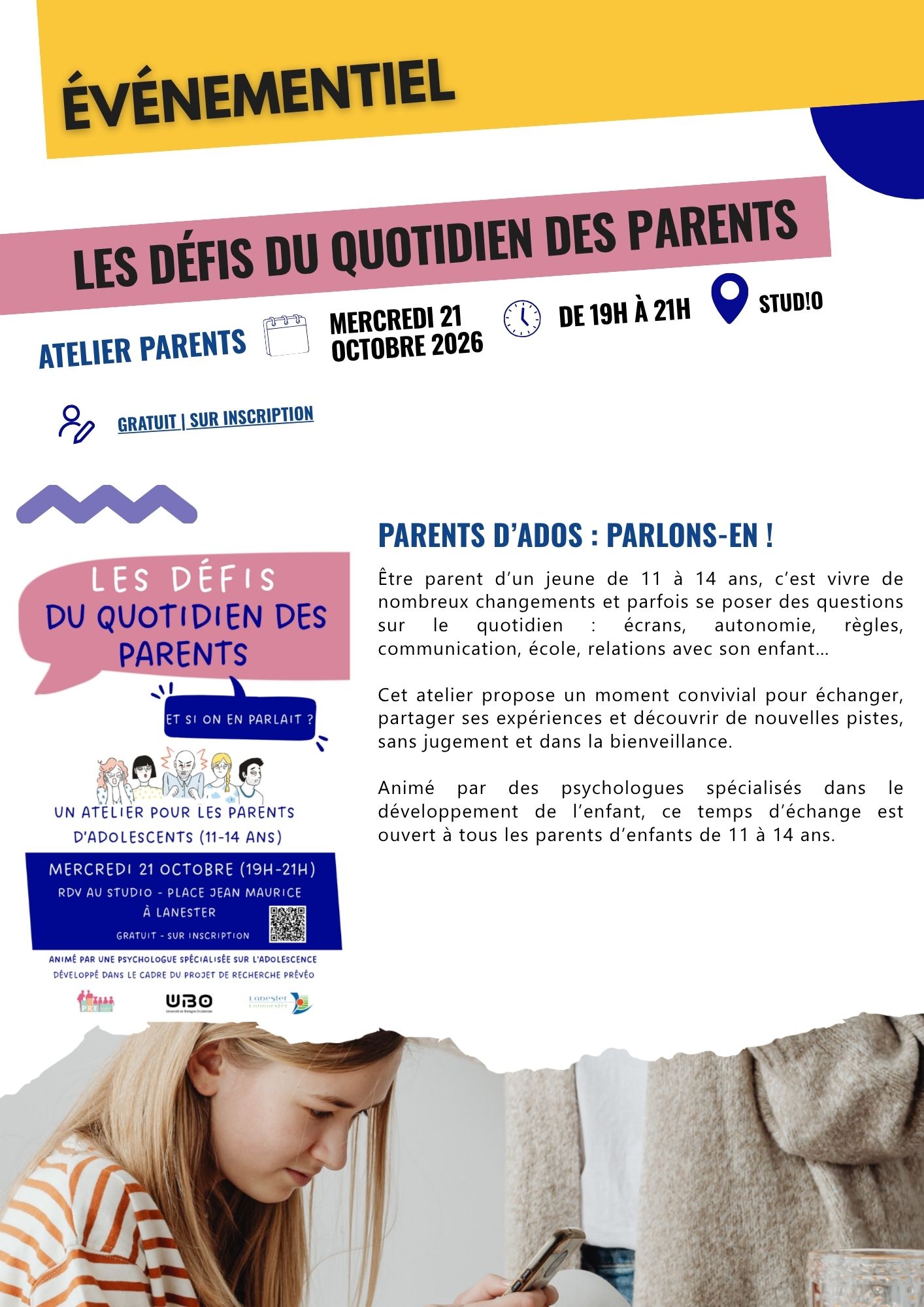 événement vacances d'automne
