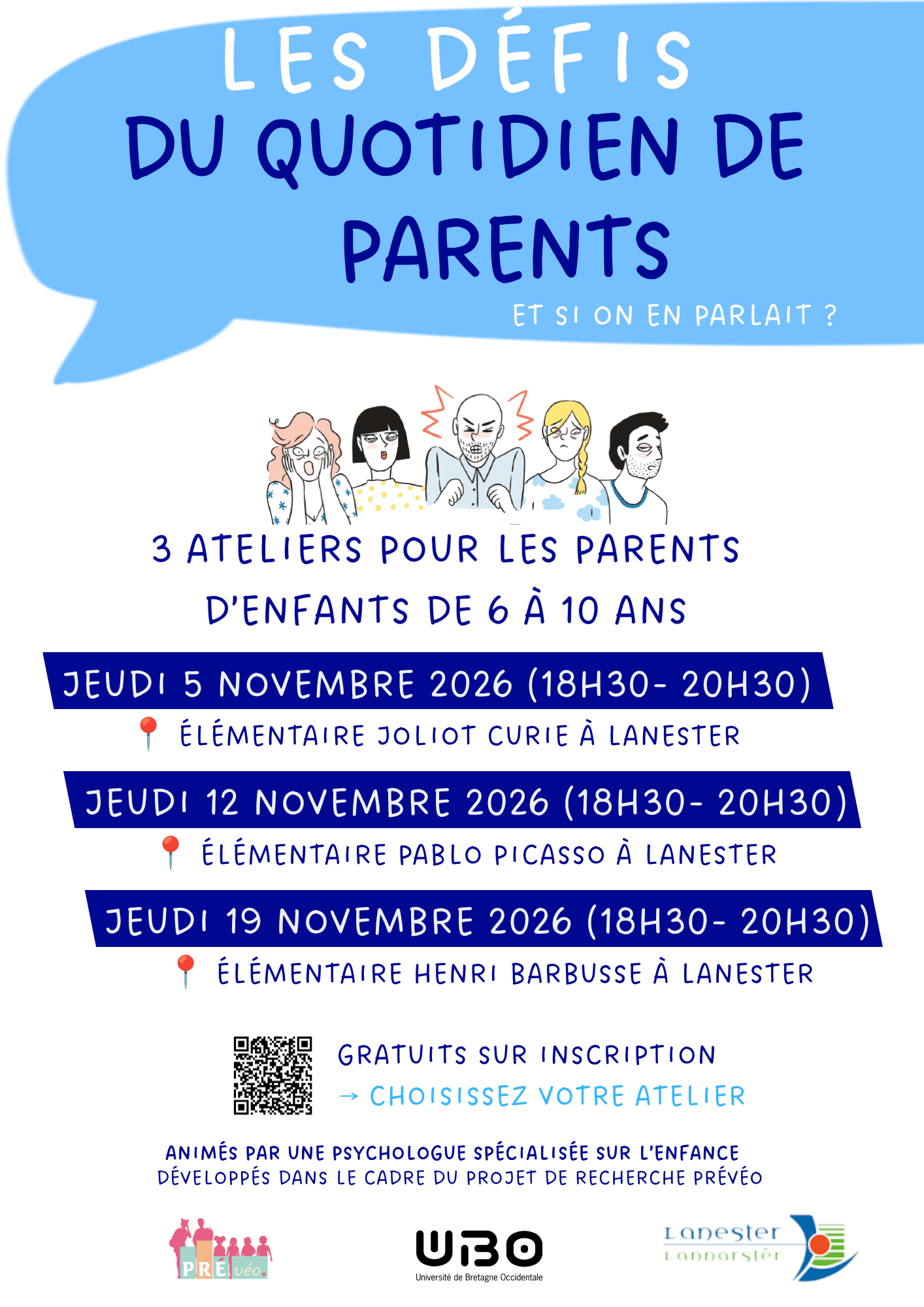 Réunion d'information parents enfants 6-10 ans