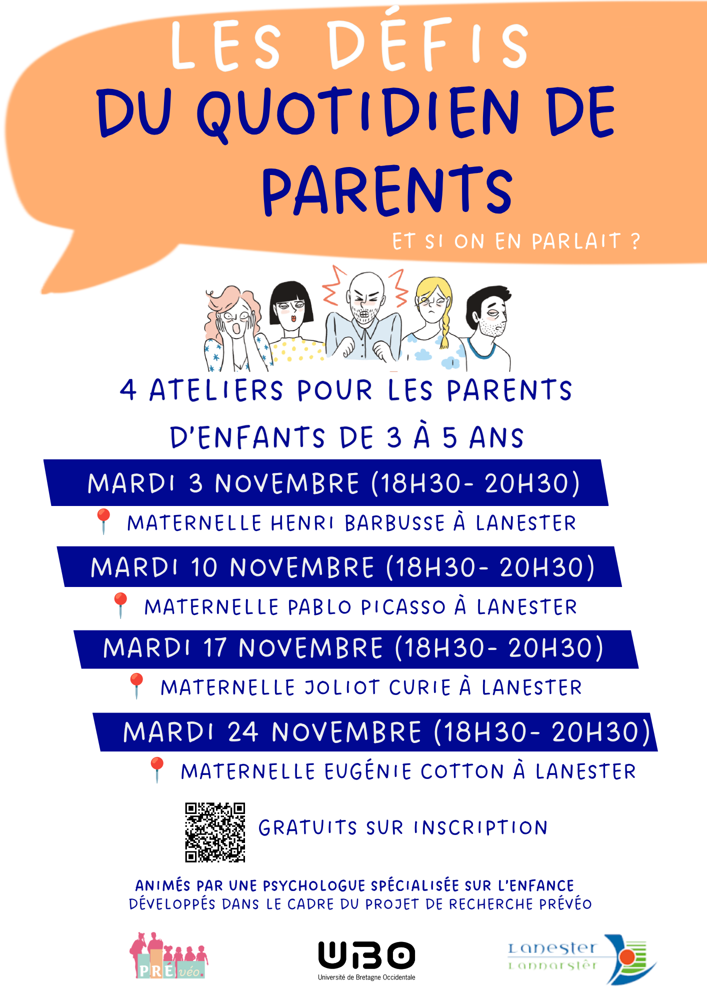 Réunion d'information parents enfants 3-5 ans