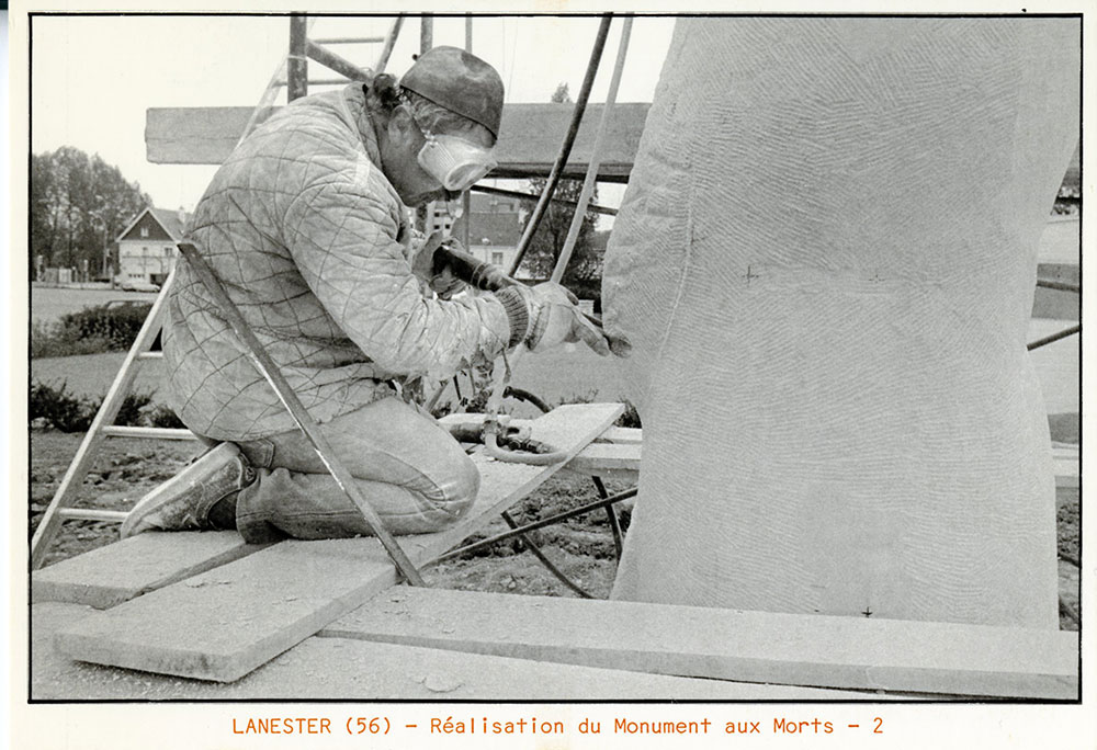 Daniel Druet à l’œuvre