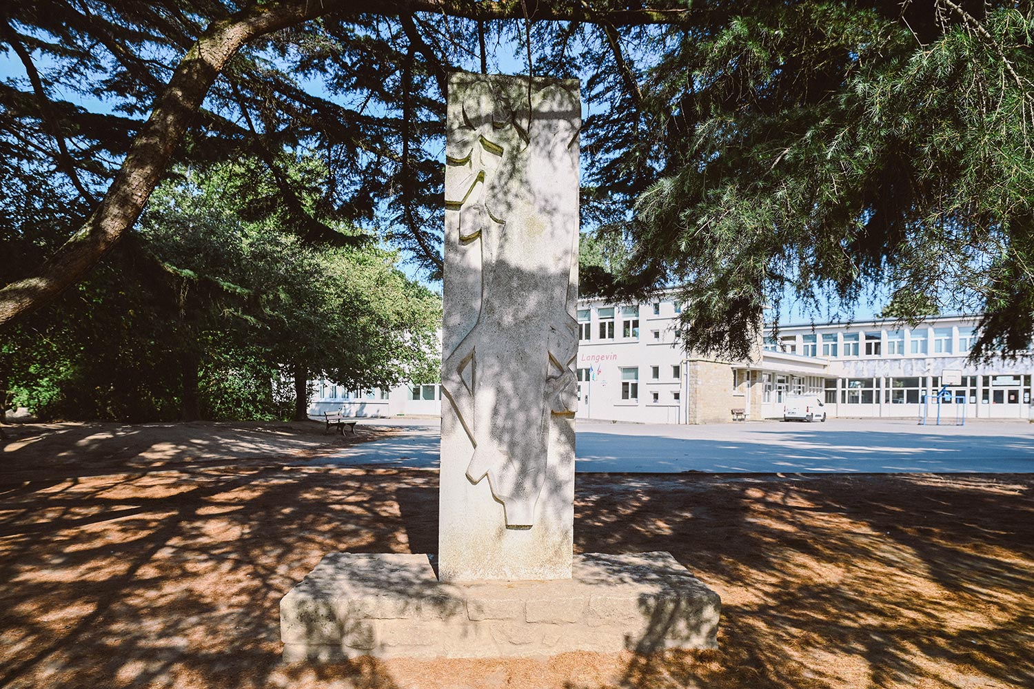 Sculpture Joie de vivre à Lanester