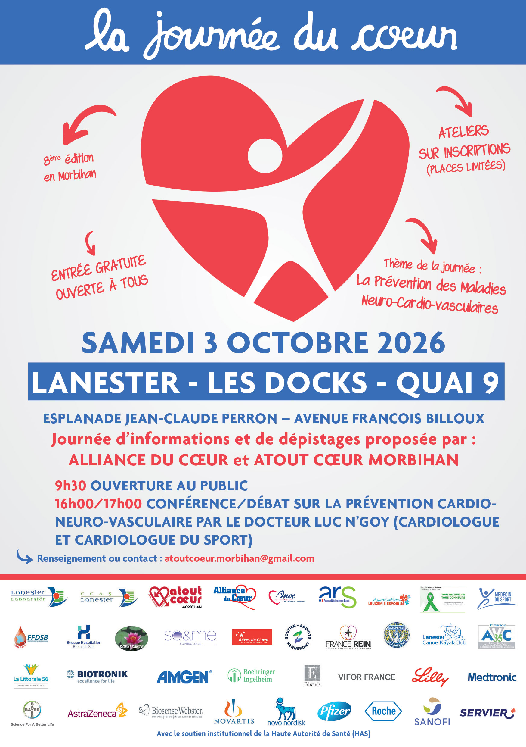 Journée du coeur à Lanester