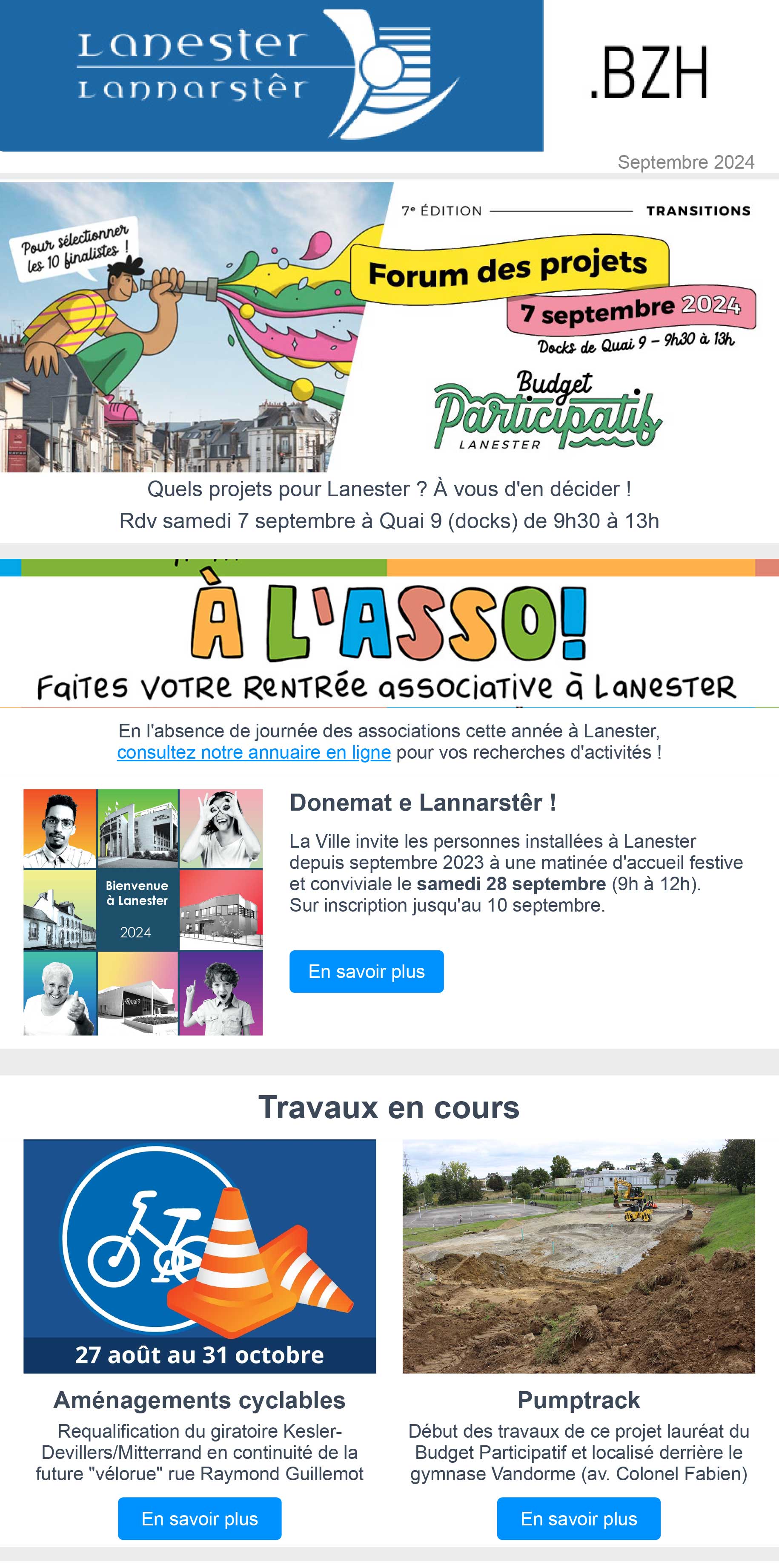 Newsletter septembre 2024